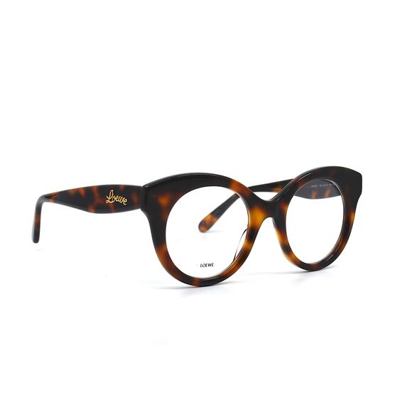 Brand New 100% Authentic LOEWE LW50074I Dark Havana Eyeglasses – Made in Italy - Picture 1 of 14